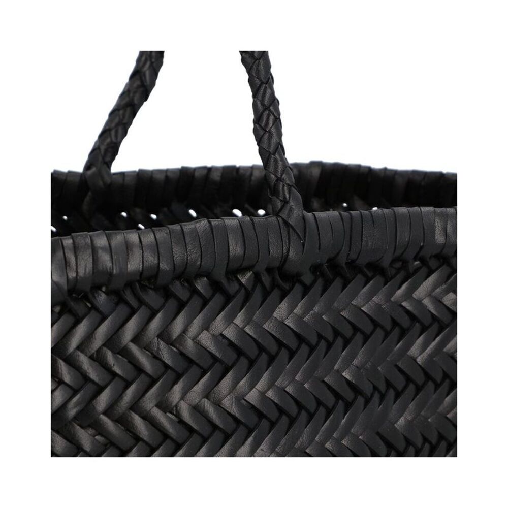 Dragon Diffusion Black Woven Straw Tote - Picture 4 of 4